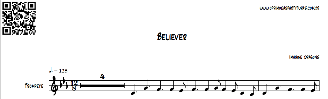 Believer (Sheet Music)